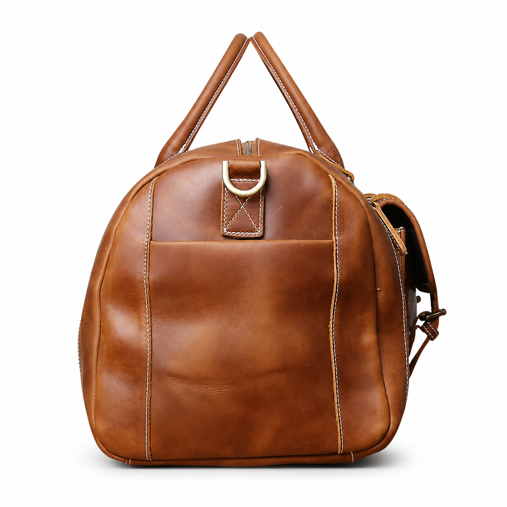 Sac de voyage en cuir - Gaspard