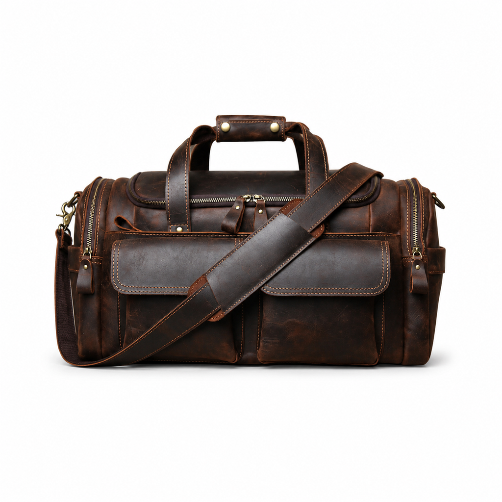 Sac de voyage en cuir - Léon