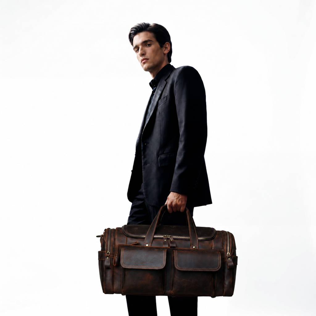Sac de voyage en cuir - Léon