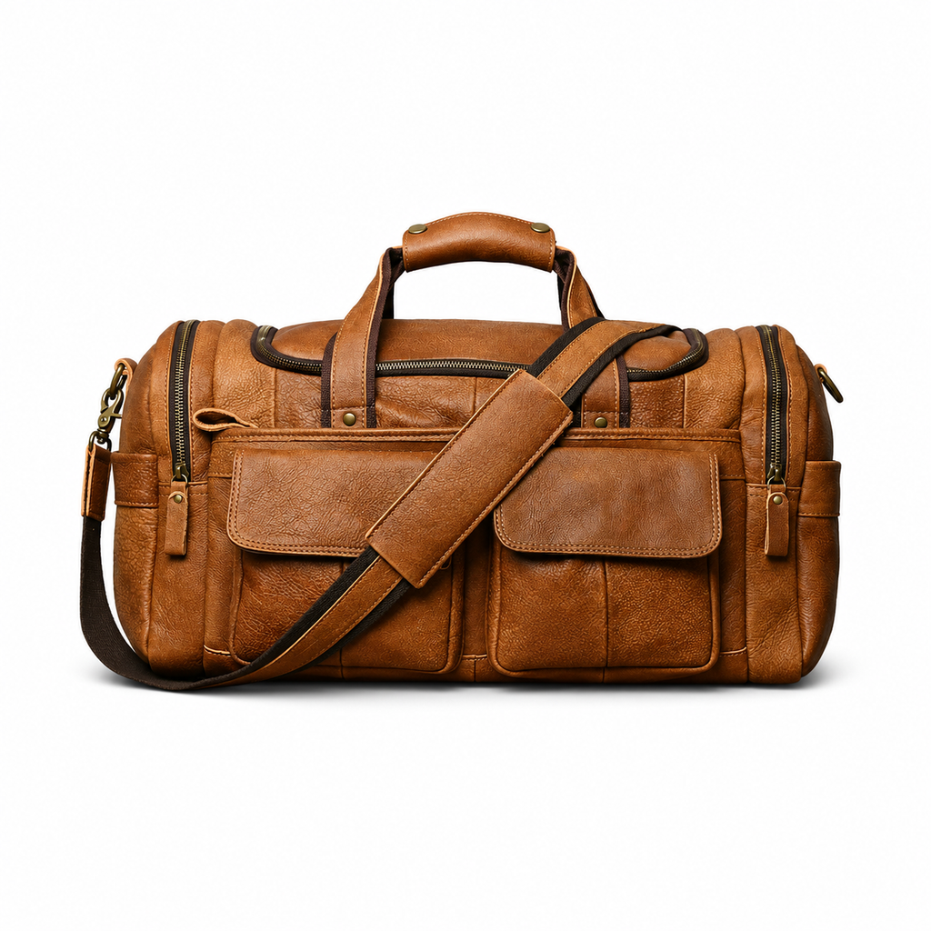 Sac de voyage en cuir - Célestin
