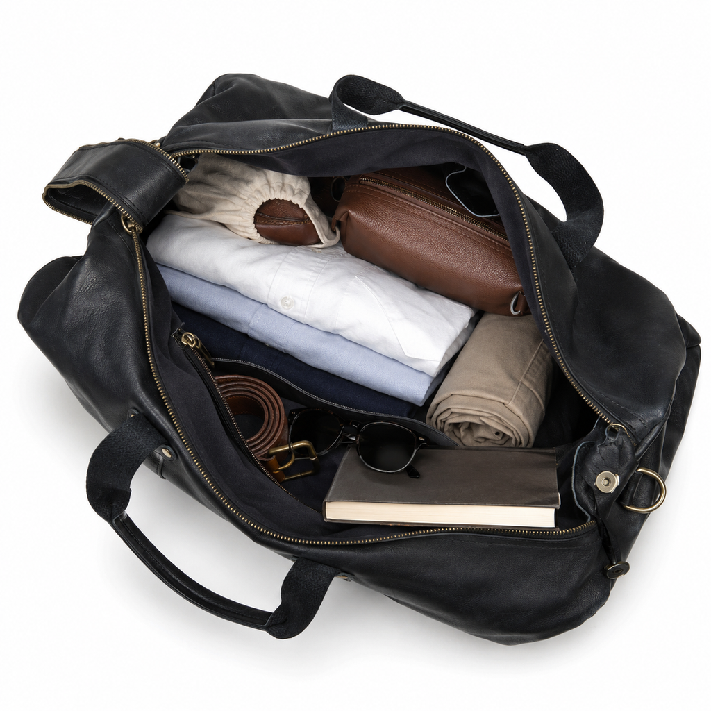 Sac de voyage en cuir - Hector