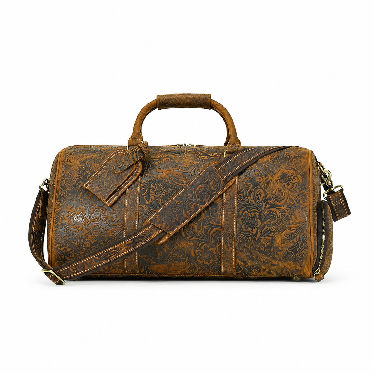 Sac de voyage en cuir - Léandre