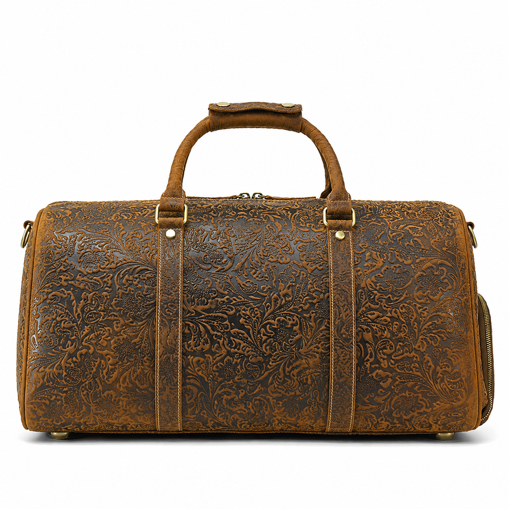 Sac de voyage en cuir - Léandre