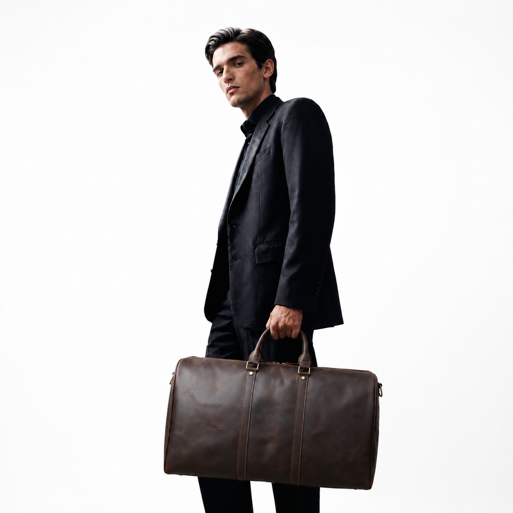 Sac de voyage en cuir - Amaury