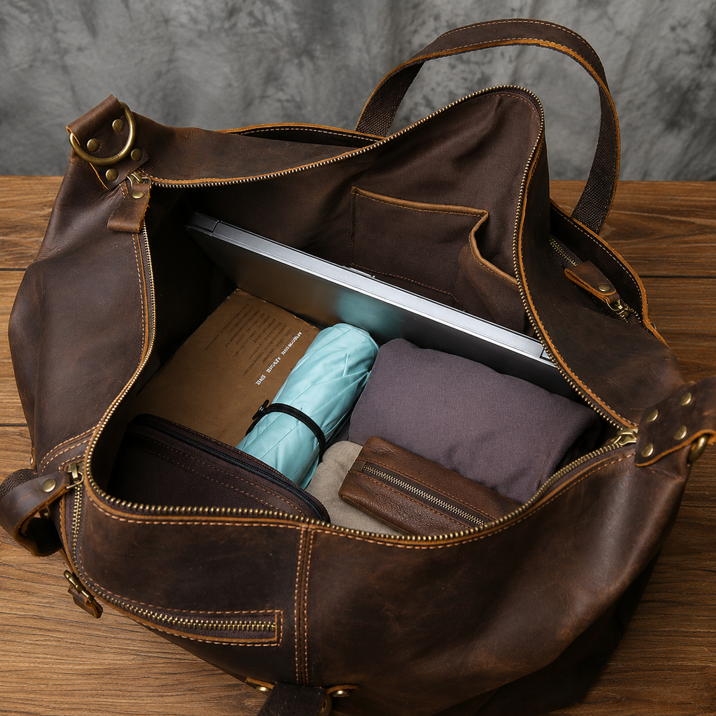 Sac de voyage en cuir - Firmin