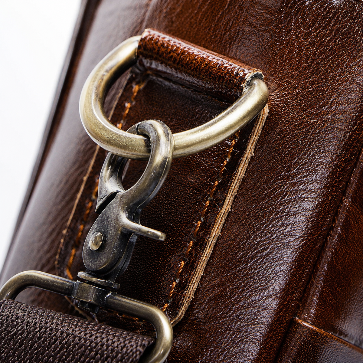 Porte document en cuir - Charles