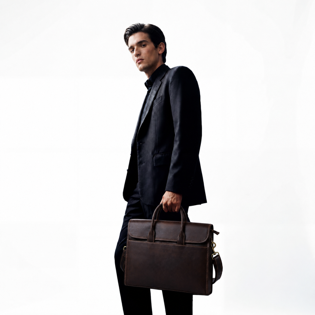 Porte document cuir - Adrien