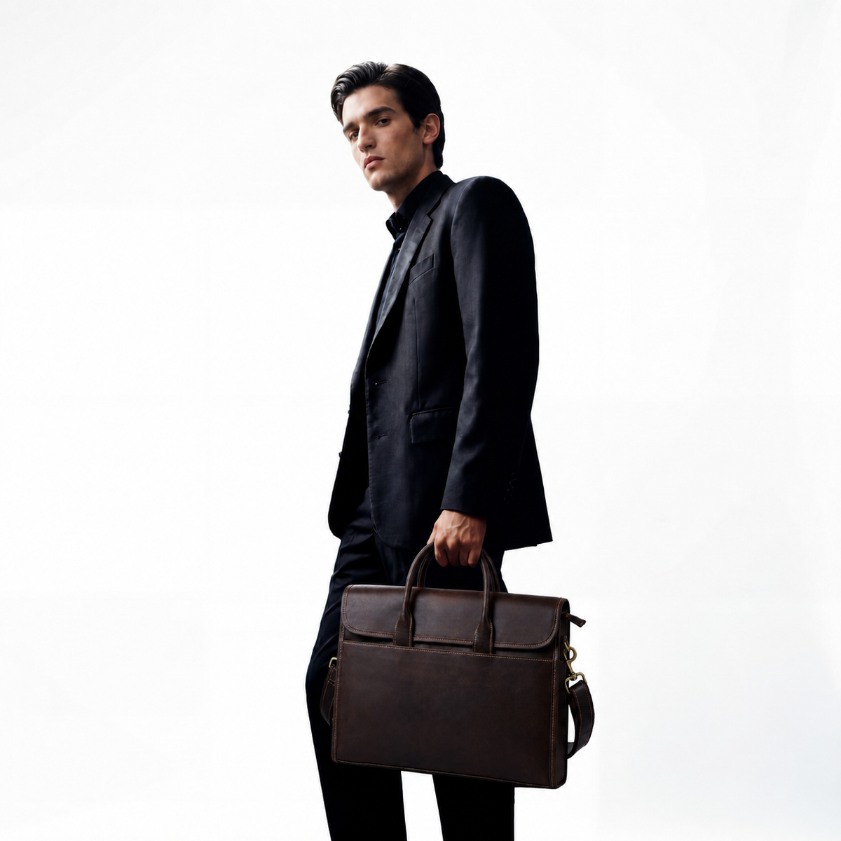 Porte document cuir - Adrien