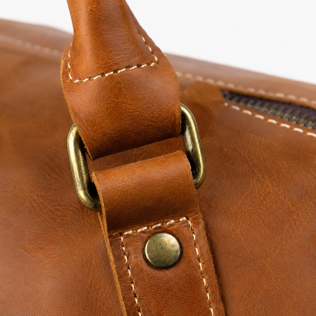 Sac de voyage en cuir - Alphonse
