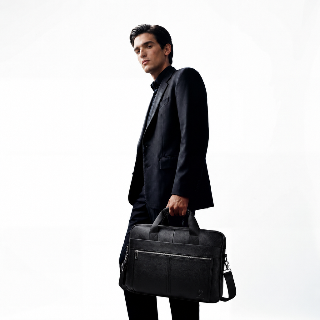 Porte document en cuir - Paul