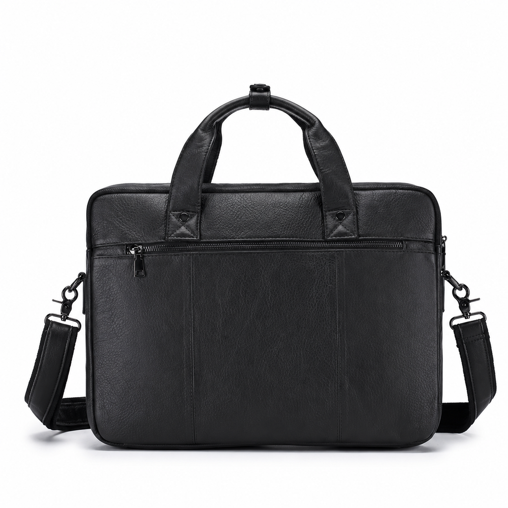 Porte document en cuir - Augustin