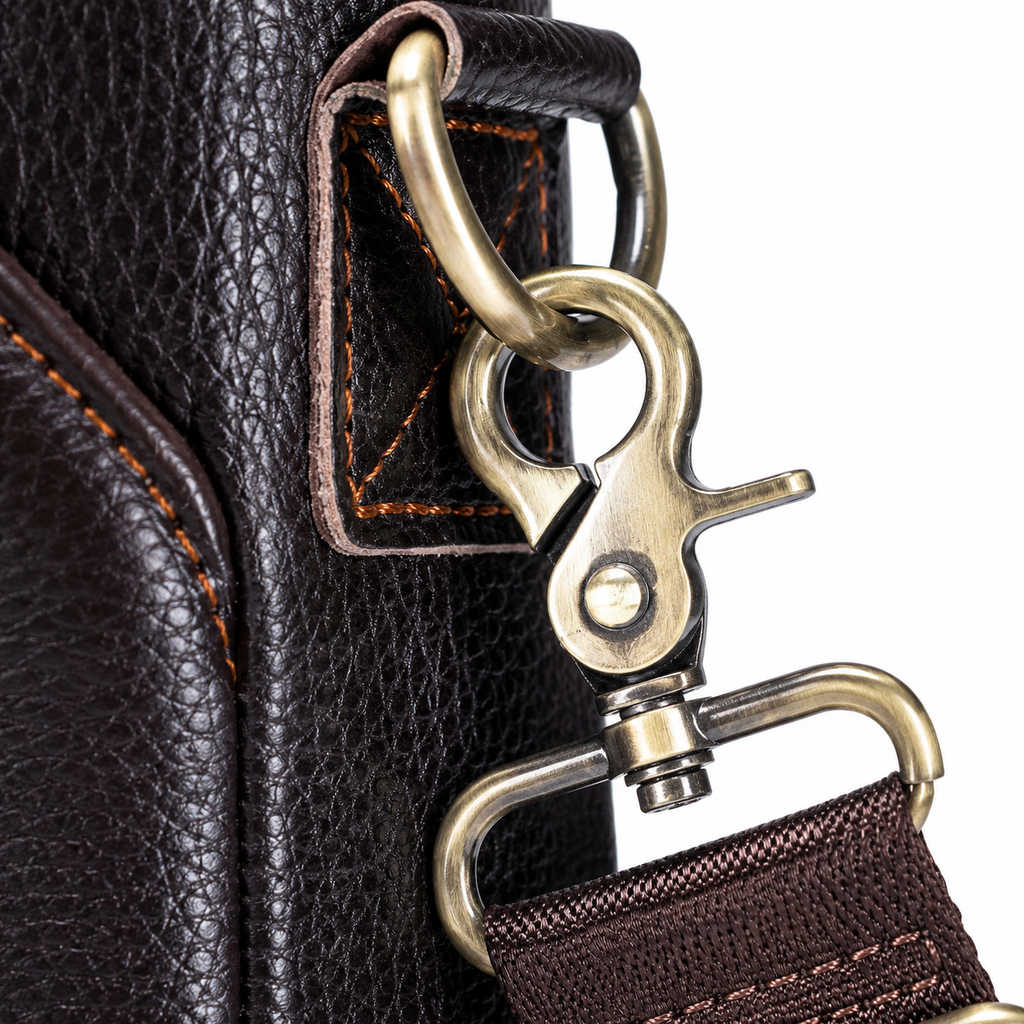 Porte document en cuir - Henri