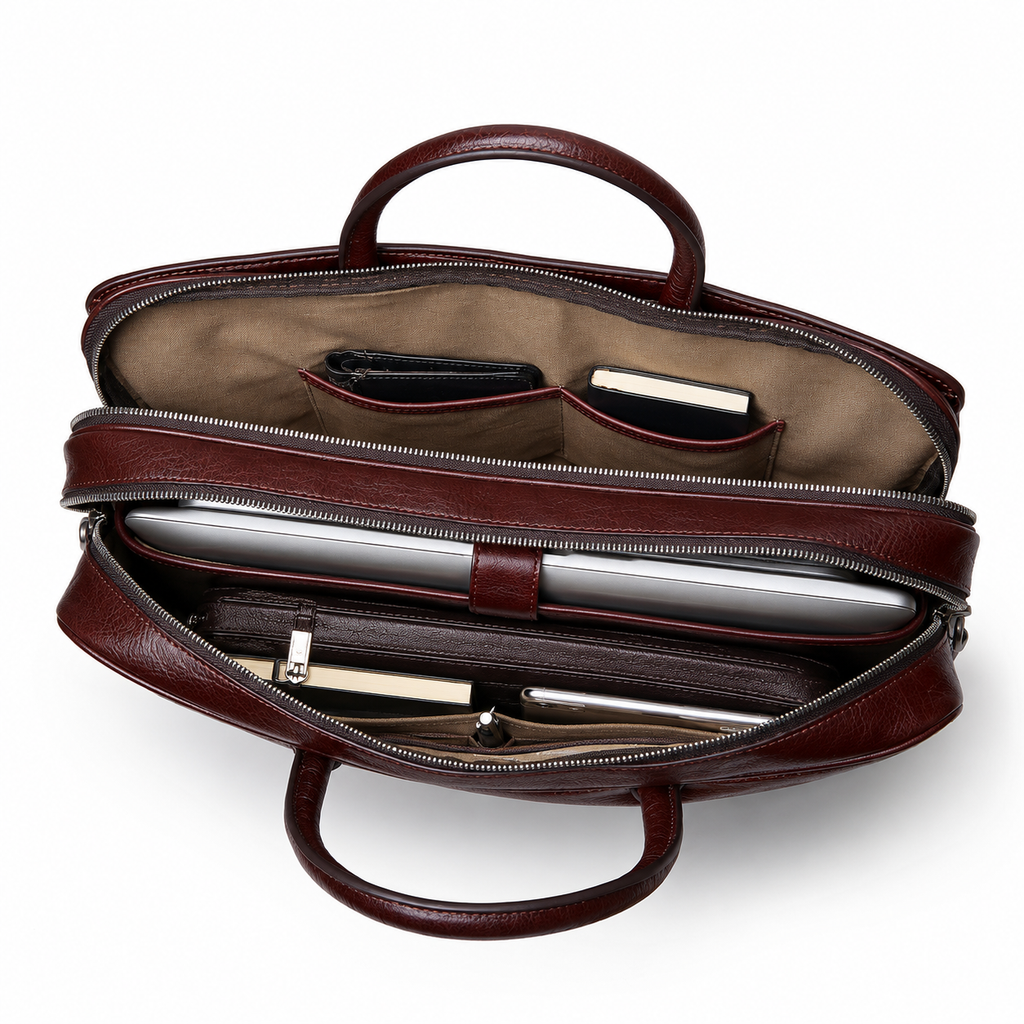 Porte document en cuir - Victor