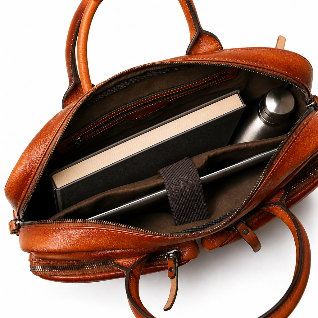 Porte document en cuir - Jules